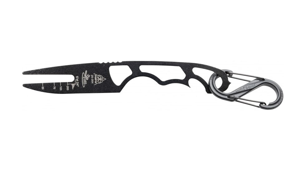 TOPS Knives 3 Putt Fixed Blade Knife, 3.56in, 1095 Steel, Black, 3PT-02