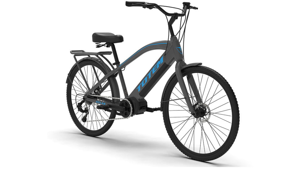 Totem Atlas Cruiser E-Bike, Black, ATLAS eCRUISER