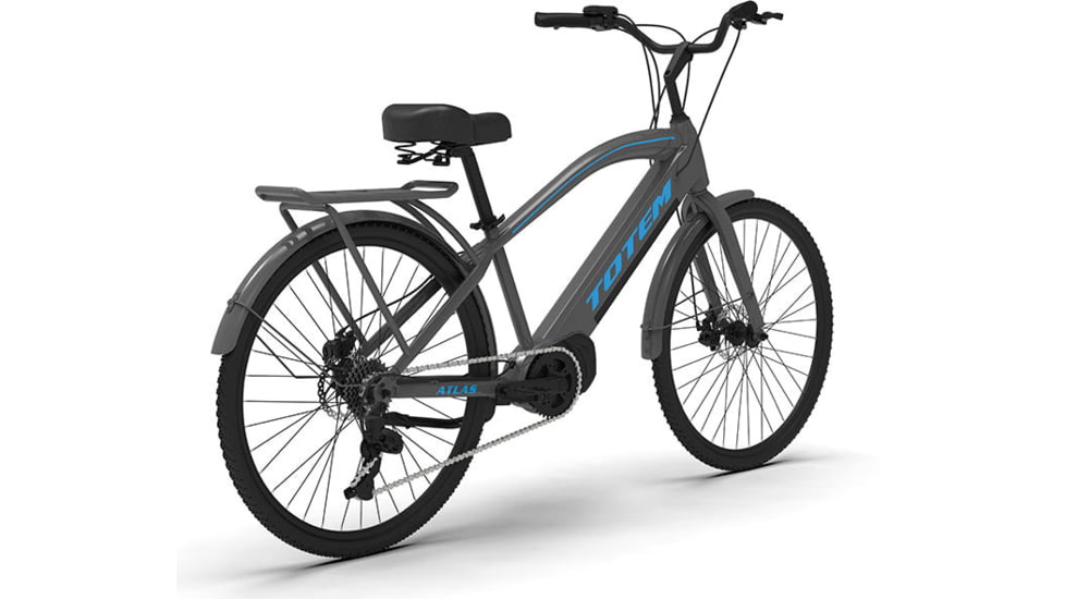 Totem Atlas Cruiser E-Bike, Black, ATLAS eCRUISER
