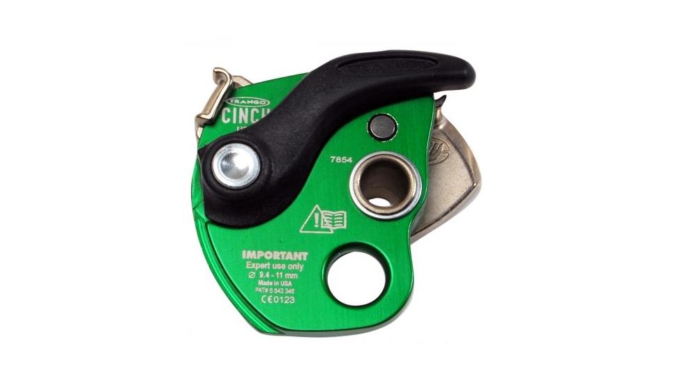 Trango Cinch Belay Device-Green