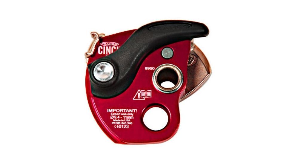 Trango Cinch Belay Device-Red