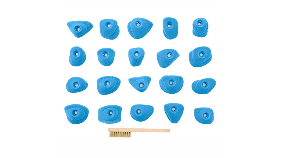 Trango Climbing Buttons, Blue, 301107-1301-99