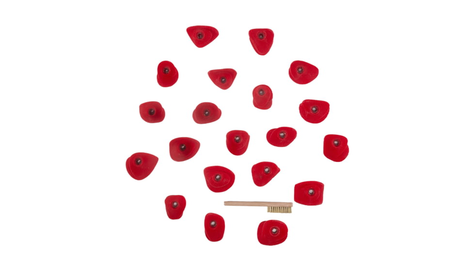 Trango Climbing Buttons, Red, 301107-1112-99