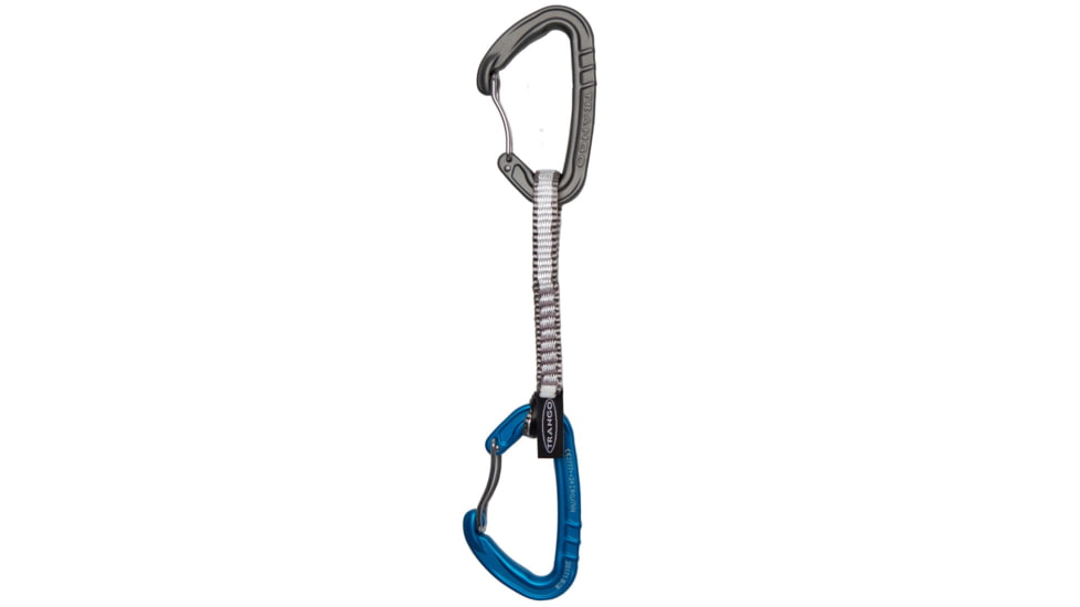 Trango Phase Matte Quickdraw, 6 Pack, Blue/Grey, 12cm, 24082-12-06