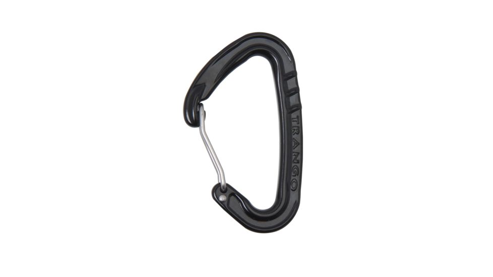 Trango Phase Straight Wire Carabiner-Black