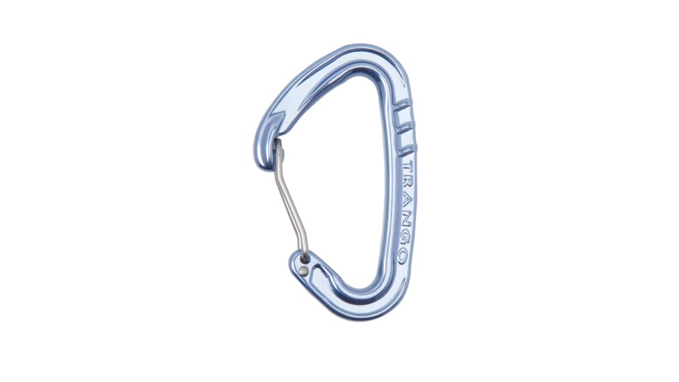 Trango Phase Straight Wire Carabiner-Blue