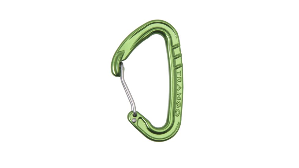 Trango Phase Straight Wire Carabiner-Green