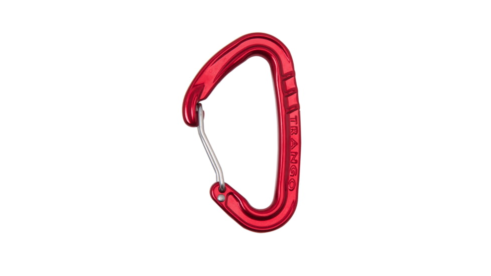 Trango Phase Straight Wire Carabiner-Red