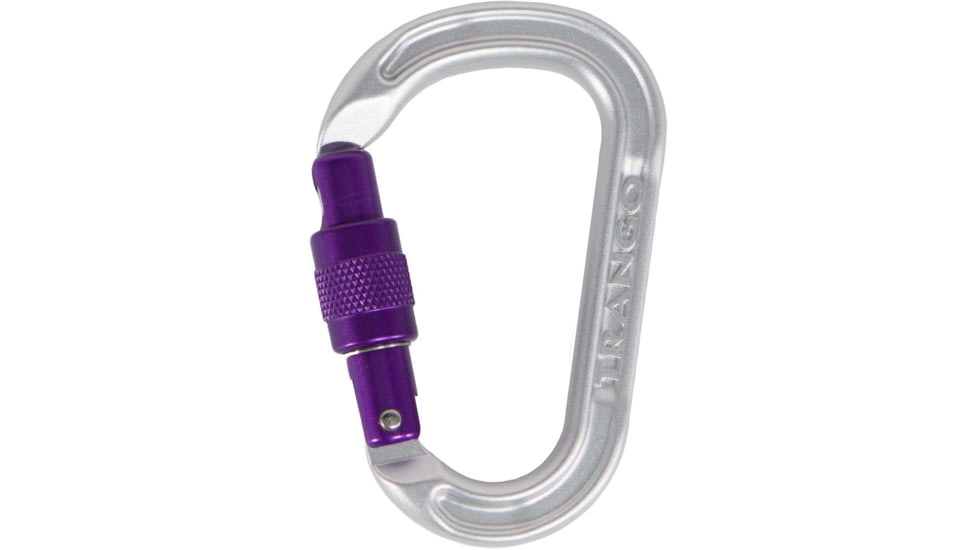Trango Physic Carabiner,Screwlock, Purple, 23301-700-01