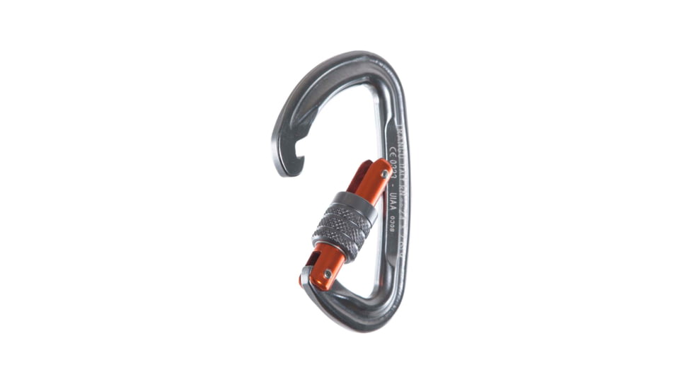 Trango SuperFly Screwlock Carabiner-Gray