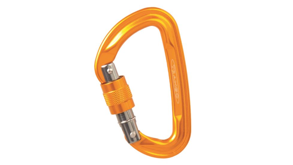 SuperFly Screwlock Carabiner-Orange