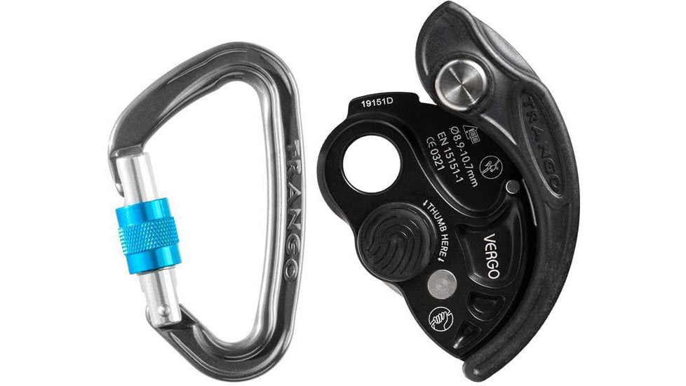 Trango Vergo and React Screwlock, Black, 28710-500