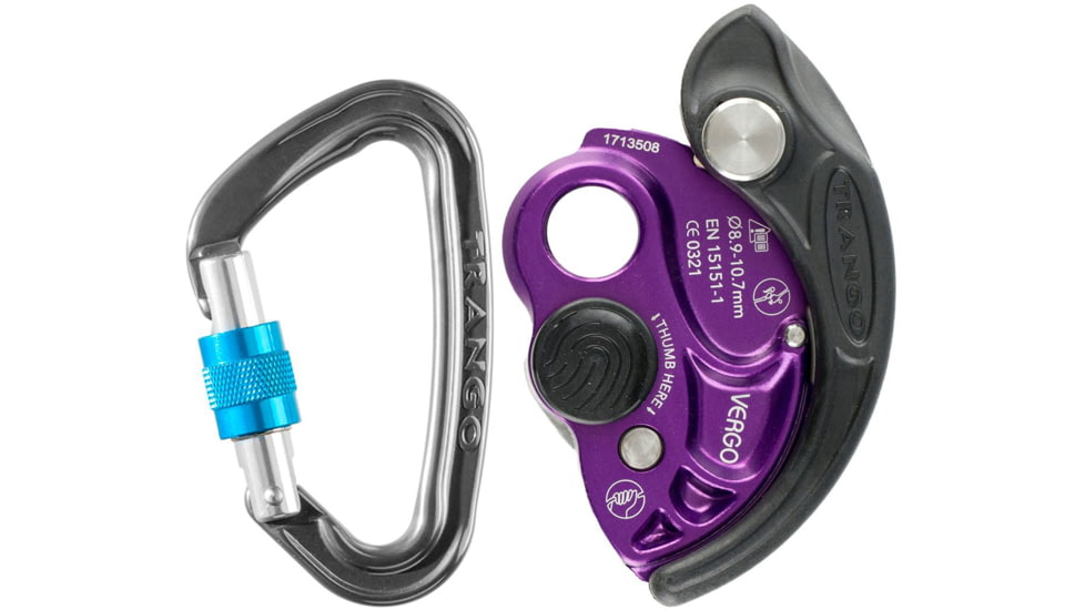 Trango Vergo and React Screwlock, Purple, 28710-700