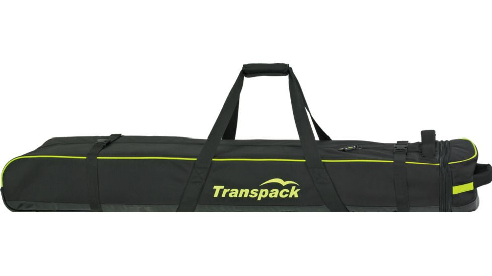 Transpack Ski Vault Double Pro, Black w/Yellow Electric 1730-51