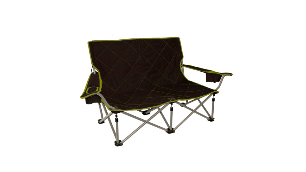 Travel Chair Shorty Camp Couch Chair, Lime, 589LSLM
