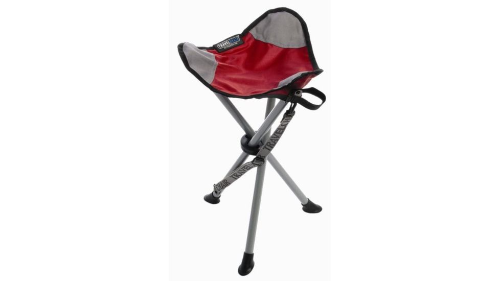 Travel Chair Slacker Tripod Stool, Red 1389VR-DEMO