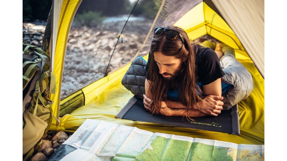 Travel Chair SleepTite Cot, Aluminum and Shock Cord Frame w/ Carry Bag, Black 2388