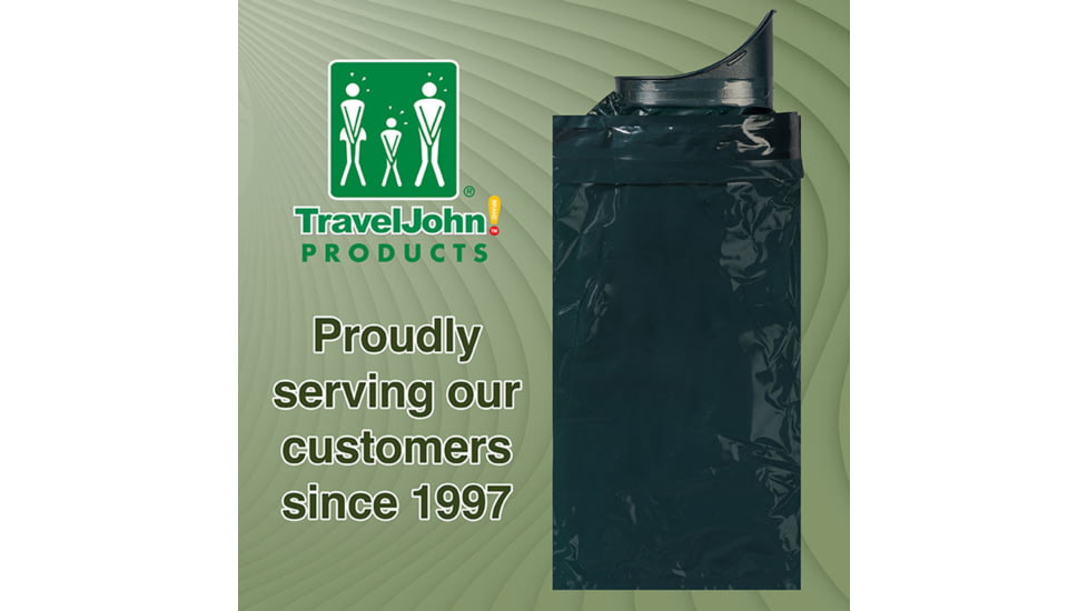 Travel John Disposable Urinals 18pk 66856