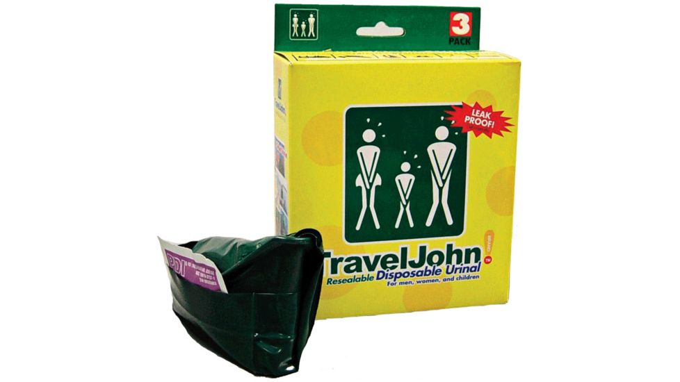 Travel John Disposable Urinals 3 Pk 66912