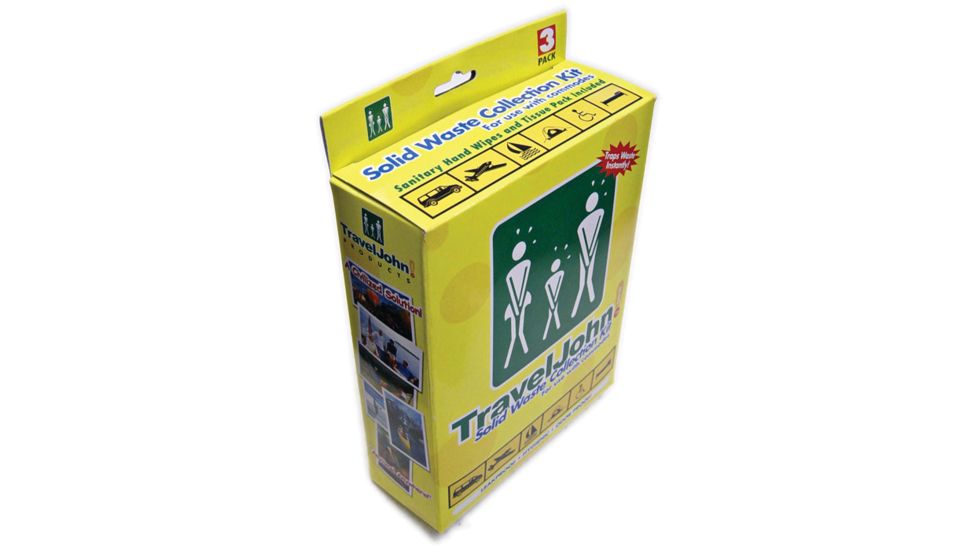 Travel John Solid Waste Collection Kit 3pk 66900