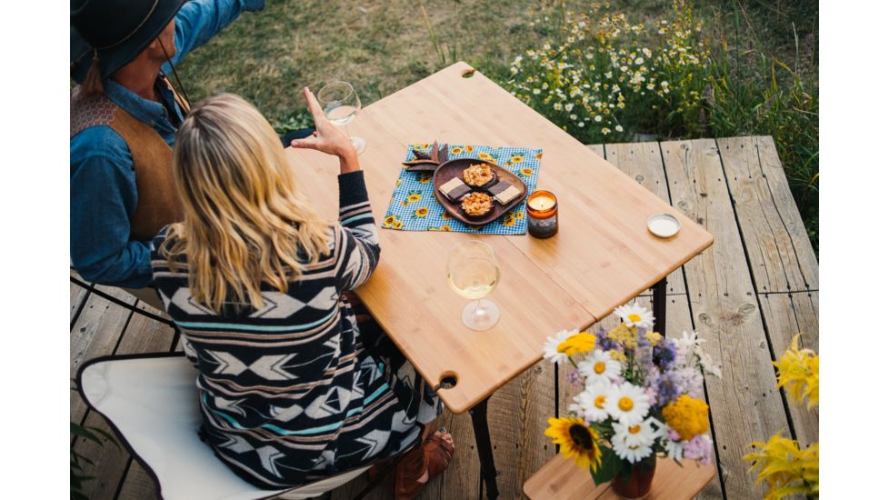 TravelChair Kanpai Bamboo Table -One Size