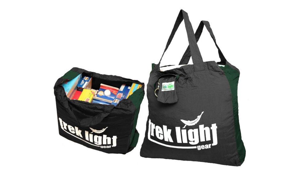 Trek Light Gear Deluxe Eco Tote-Charcoal/Green