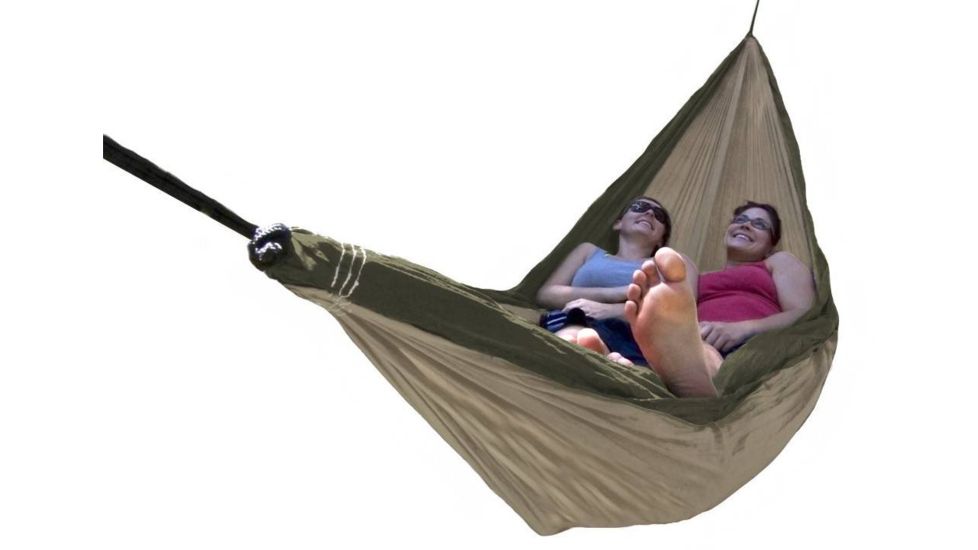 Trek Light Gear Double Hammock-Khaki/Green