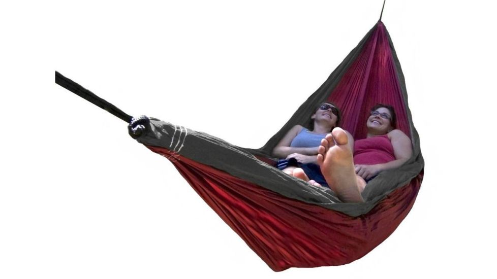 Trek Light Gear Double Hammock-Red/Charcoal