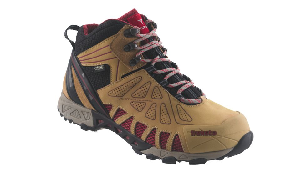 Treksta ADT Mid 201 GTX Hiking Boot - Womens-Wine-Medium-8.5 US