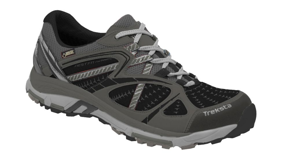 Treksta Evolution 161 GTX Hiking Shoe - Mens-Black-Medium-8 US