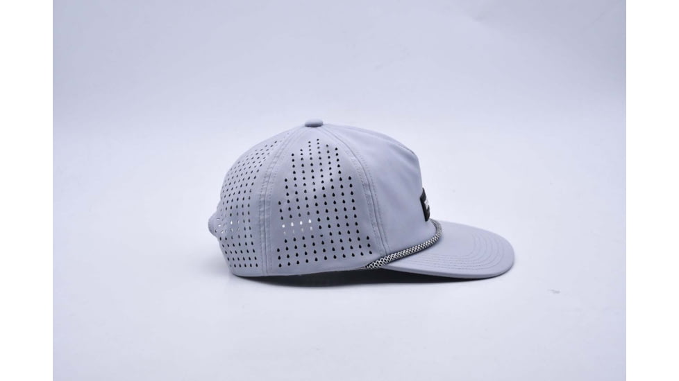 Tricer Rectangle Patch Hat, Heather Grey, HT-RPHG
