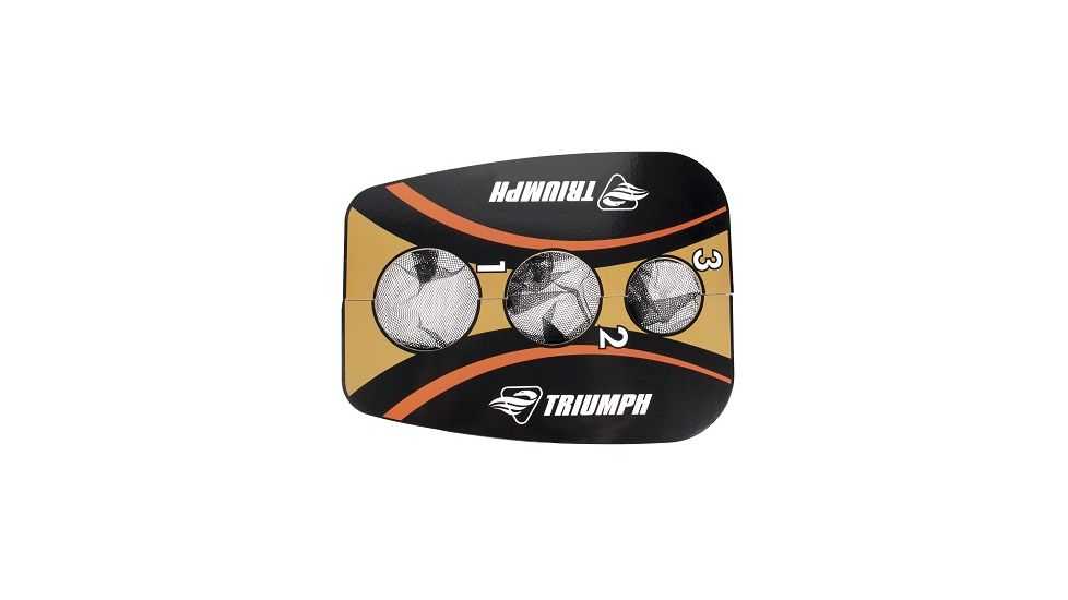 Triumph 3- Hole Folded Bag Toss, Brown, 35-7090-2