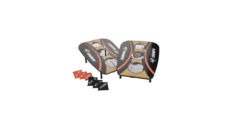 Triumph 3- Hole Folded Bag Toss, Brown, 35-7090-2
