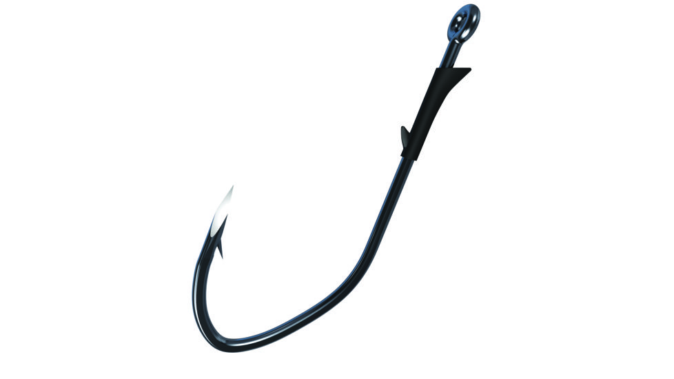 Trokar Big Nasty Worm,Non-Offset,Ringed Eye,Forged,Size 1/0 TK105-1/0