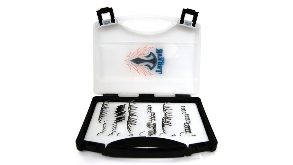 Trokar Elite Pro Assortment Case,9.5x7.5in,50 Hooks TKELITE