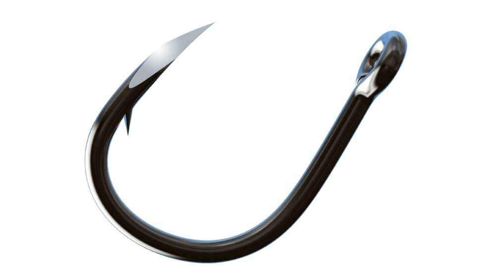 Trokar Extreme Live Bait HD,Heavy Wire,Non-Offset,Welded Eye,Forged,Size 1/0 TK8-1/0