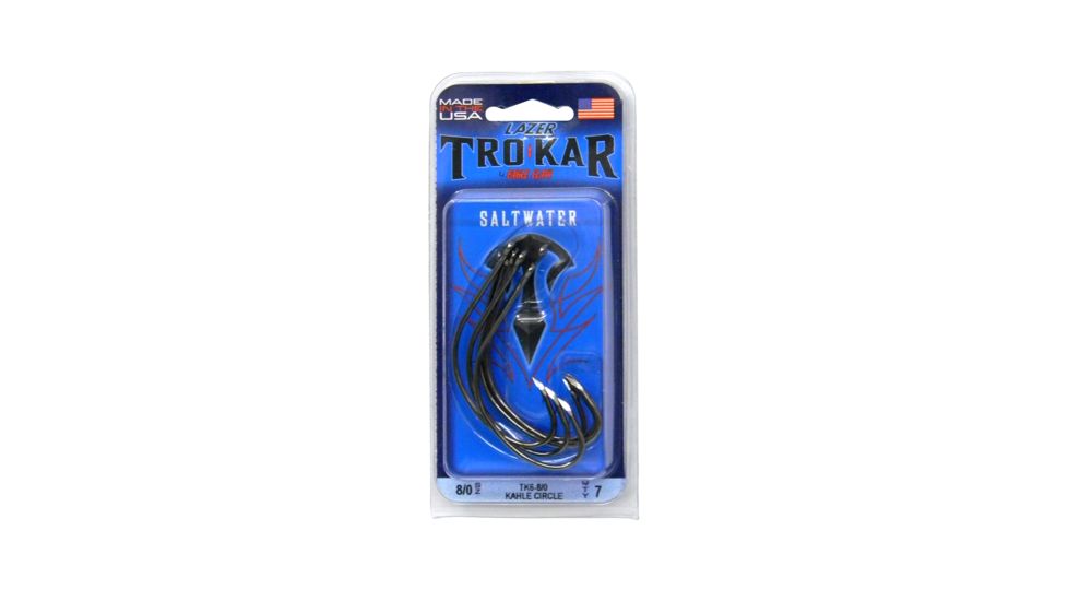 Trokar Kahle Circle,Light Wire,Non-Offset,Welded Eye,Forged,Size 1 TK6-1/0