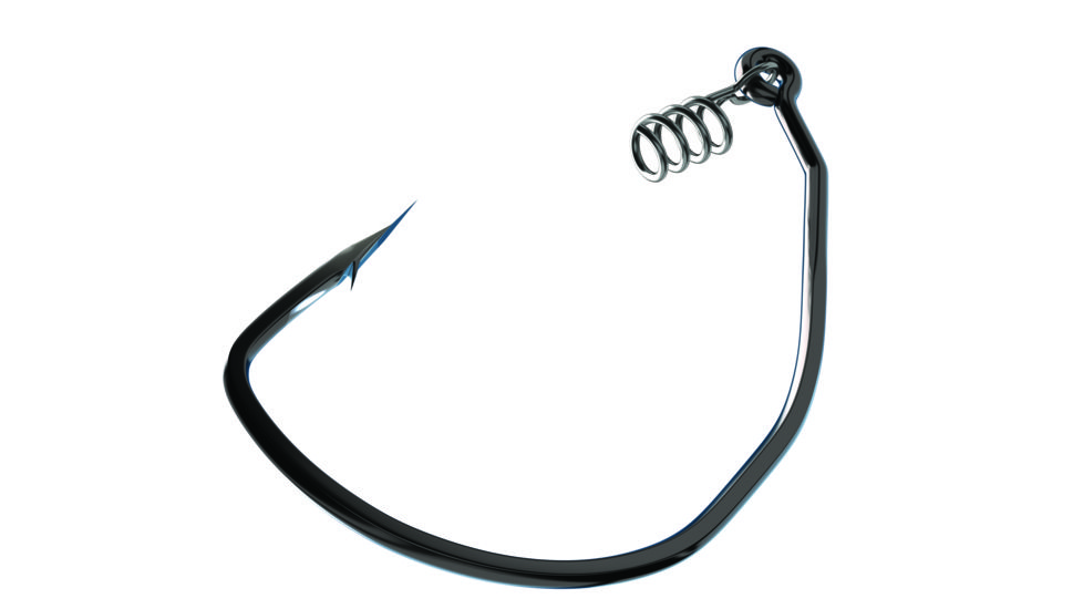 Trokar Magnum Swimbait,Super Wide Gap,Spring Bait Keeper,Forged,Ringed Eye,Size 3/0 TK160-3/0