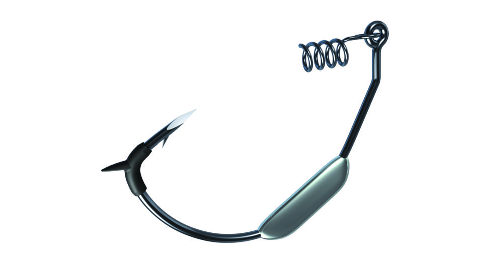 Trokar Magnum Weighted Swimbait w/ Molded Keeper,Super Wide Gap,Forged,Ringed Eye,Size 9/0 TK175-9/0