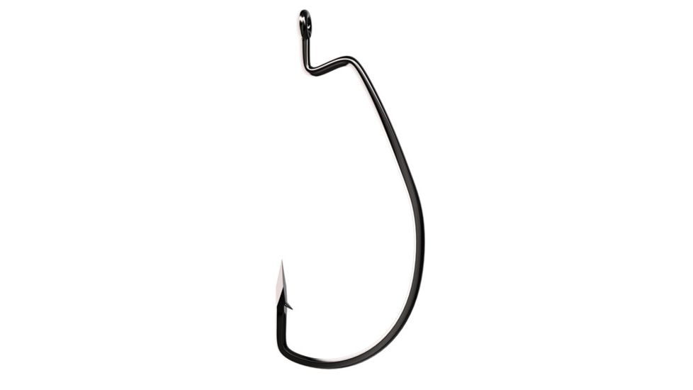 Trokar Magworm XL,Extra Wide Gap,Non-Offset,Z-Bend,Forged,Ringed Eye,Size 5/0 TK120-XL-5/0