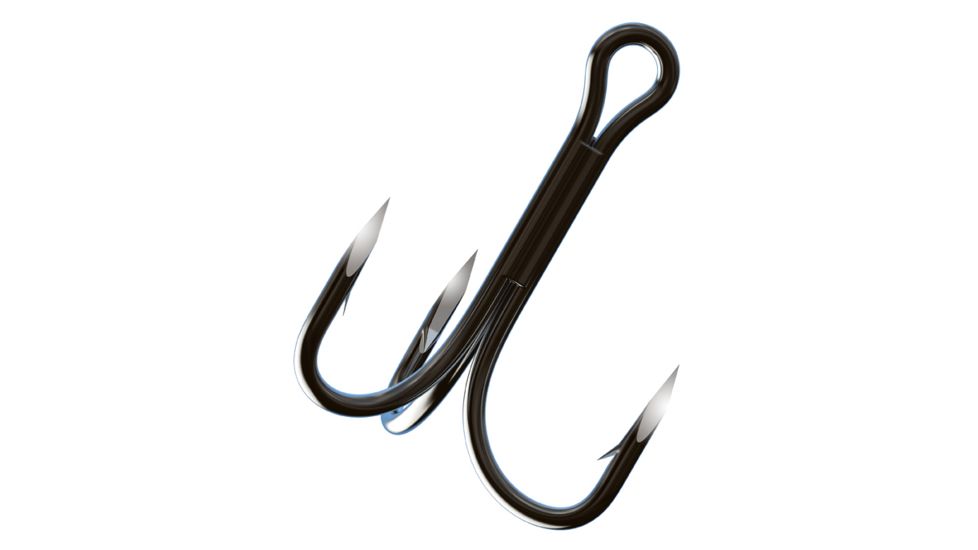 Trokar Saltwater Hook - 4x Straight Point Hd Treble,Size 2 TK315-2