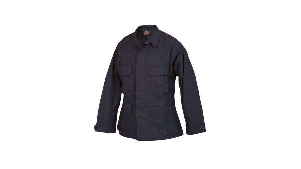 Tru-Spec 100% Cotton Ripstop BDU Jacket - Men's, Navy, 4XL, Regular Length 1586009