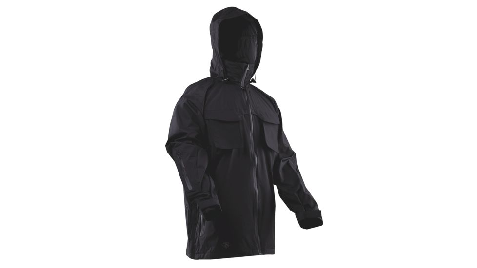 Tru-Spec 24-7 Black All Season Rain, XL Jacket 2492006