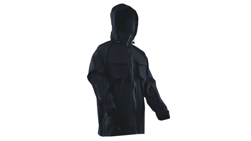 Tru-Spec 24-7 Black All Season Rain, XL Jacket 2492006