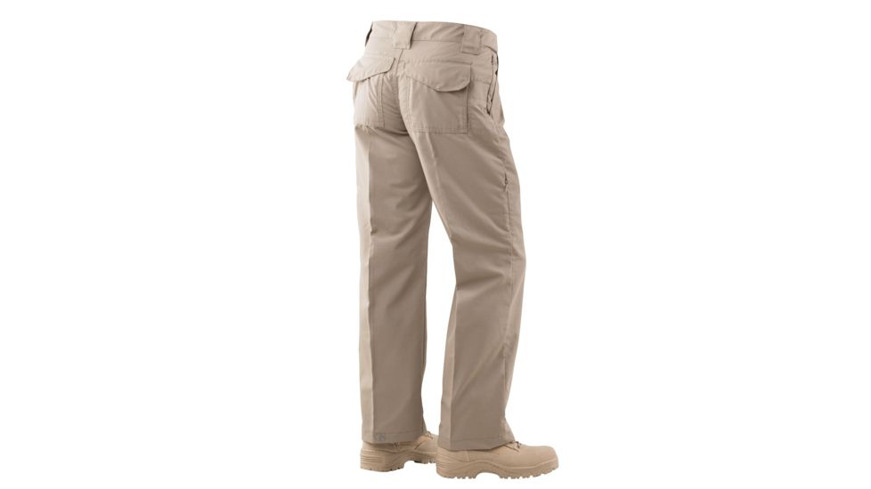 Tru-Spec 24-7 Ladies' Classic Pants, Teflon, PolyCotton RipStop, Khaki, Size 6 1193004