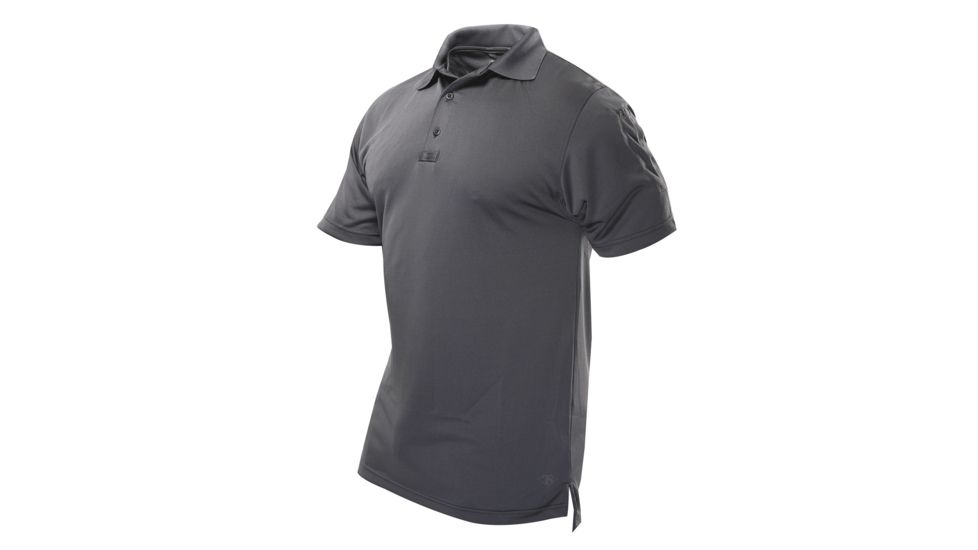 Tru-Spec 24-7 Mens SL Performance Polo 100% Poly, Charcoal, 4XLarge Regular 4488009