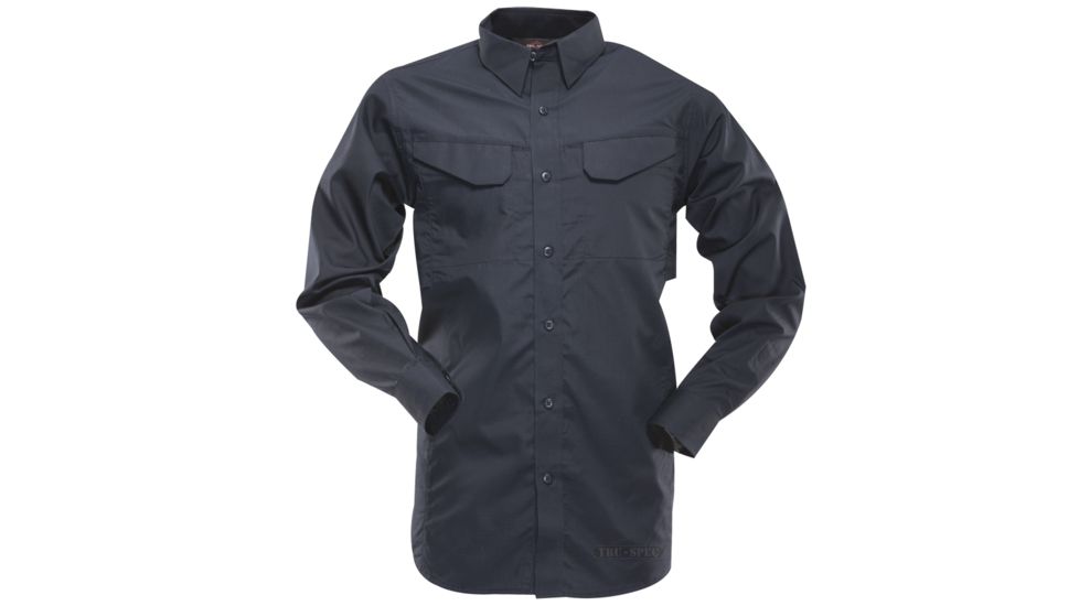 Tru-Spec 24-7 Ultralight Field Shirt, 2XL, Long Length, Navy 1103027
