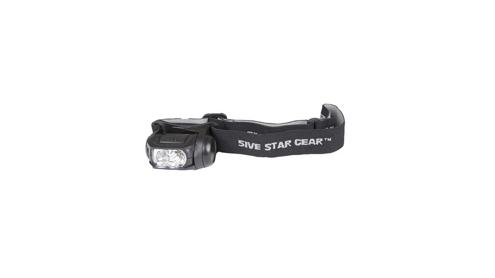 5IVE STAR-HEADLAMP, MULTI FUNCTION WITH STROBE, BLK