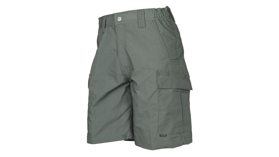Tru-Spec Men's TRU Simple Tactical Shorts, Polyester/Cotton Rip-Stop w/ Cargo Pockets, Olive Drab, 60 4278018