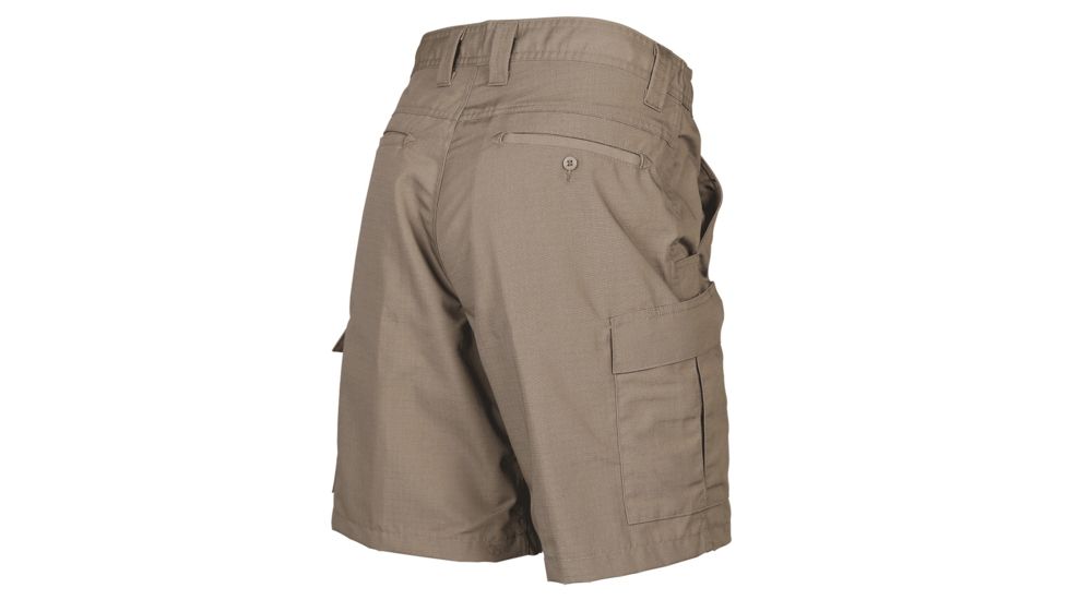 Tru-Spec Men's TRU Simple Tactical Shorts, Polyester/Cotton Rip-Stop w/ Cargo Pockets, Coyote, 38 4279007